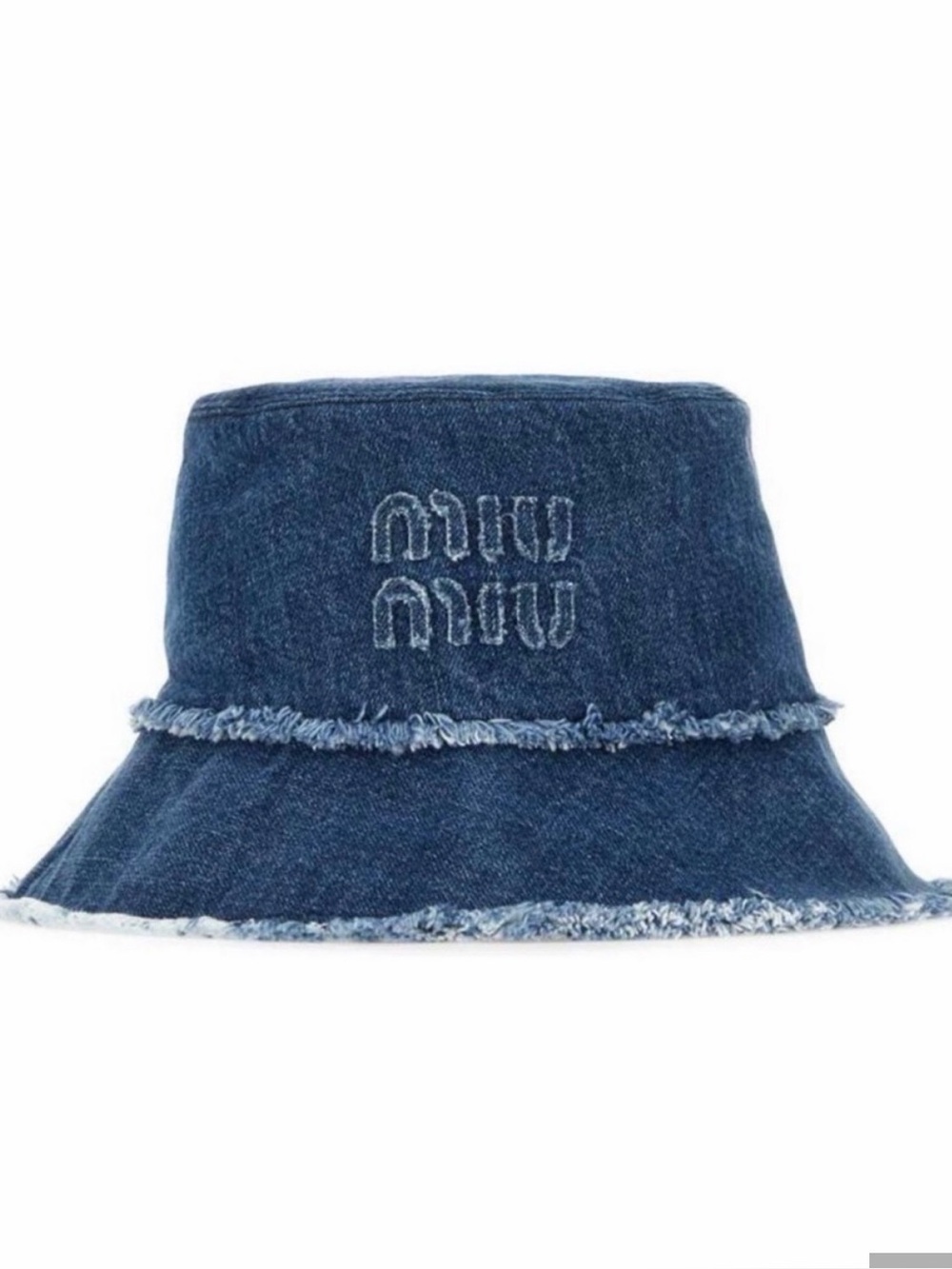 Miu Miu Denim Bucket Hat